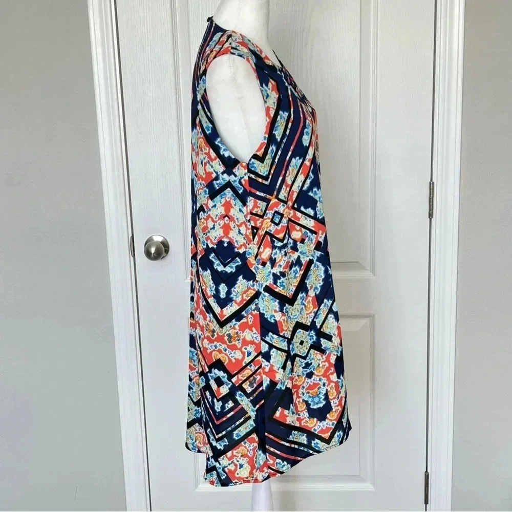 NWT Revolve Three Eighty Two Slip MIDI Dress Size Large Multicolor